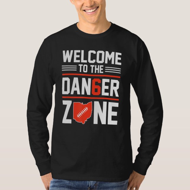 Välkommen till Zona faran T Shirt (Framsida)