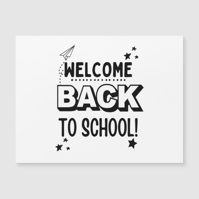 Välkommen tillbaka till skolan! (Framsida)