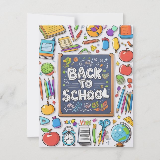 Välkommen tillbaka till skolan! (Framsida)