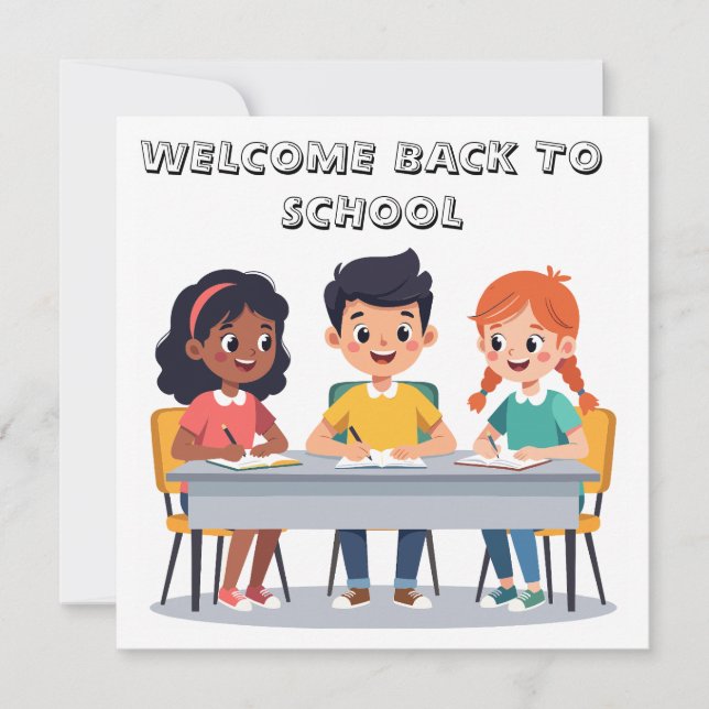 Välkommen tillbaka till skolan (Framsida)