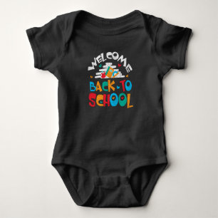 Välkommen Tillbaka Till Skolan Lärare Elev Barn Pr T Shirt