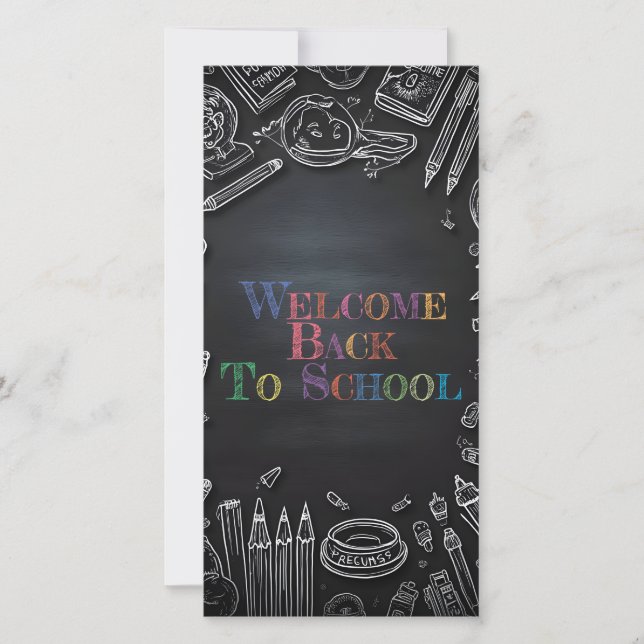 Välkommen Tillbaka Till Skolan – Nytt Läsår (Framsida)