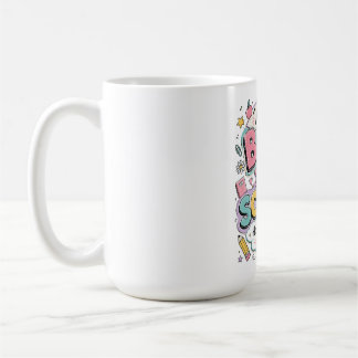 Välkommen Tillbaka Till Skolan Söt Pastell Typogra Kaffemugg