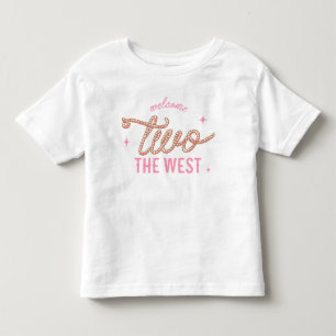 Välkommen två Väster Cowgirl Shirt T