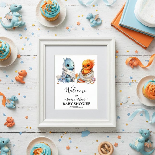  Välkommen Tvillingar Fenix Drak Fantasi Poster (Skapare uppladdad)