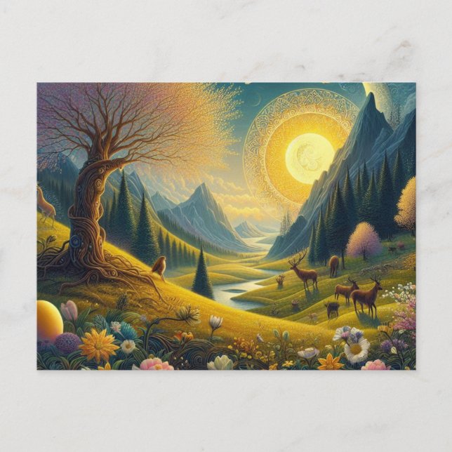 Välkommen Vår Melody på Equinox Vykort (Framsida)