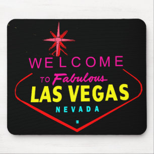 Välkommen vektor grafiska Mousepad #1 för neon Musmatta
