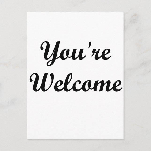 Välkommen Vykort (Framsida)