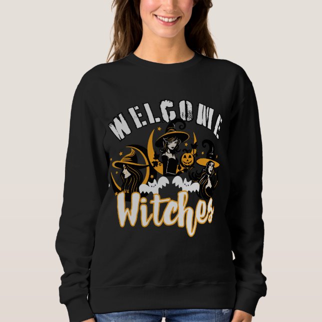 Välkommen Witches.b T Shirt (Framsida)