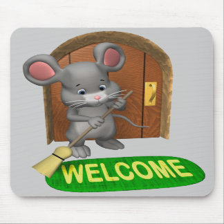Välkommna Mousepad Musmatta