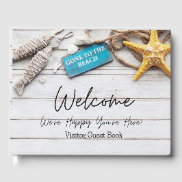 Välkomna att vi är Lycklig, du är här! , Beach Hou Gästböcker