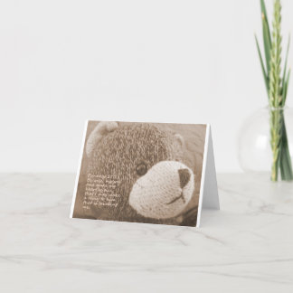 Välkomna Baby-kort Meddelande