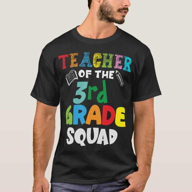 Välkomna Back to school Anpassningsbar till lärart T Shirt (Framsida)
