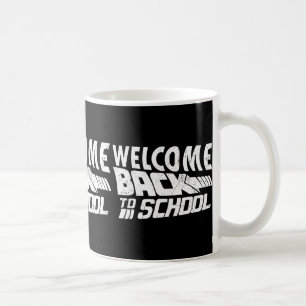 Välkomna Back to school första skollärardagen Kaffemugg