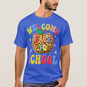 Välkomna Back to school första skollärardagen T Shirt