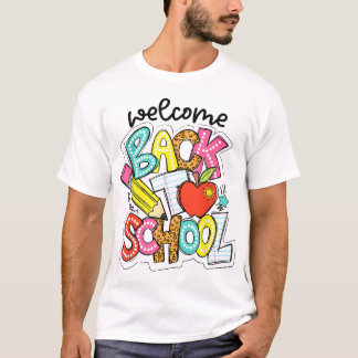 Välkomna Back to school Lärarbedömningsorgan T Shirt