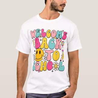 Välkomna Back to school Lärare och Studenter Boys T Shirt