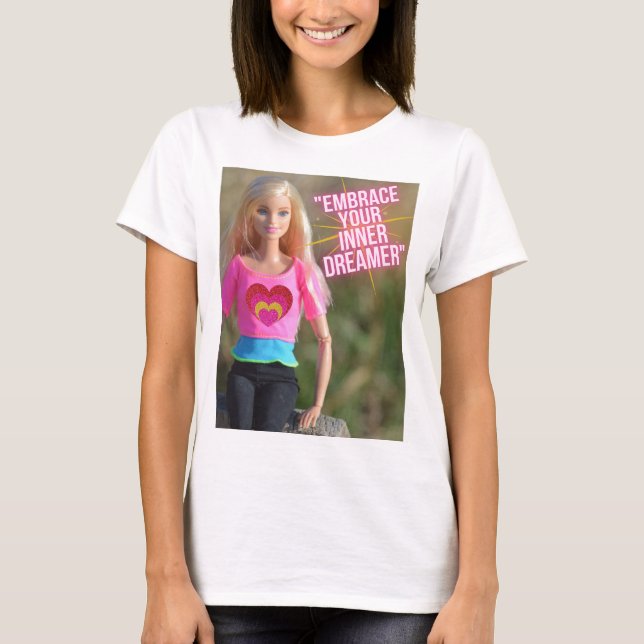 välkomna din inre drömmare t shirt (Framsida)