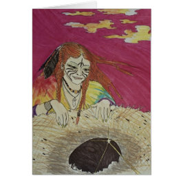 Välkomna en ny familjemedlem hälsningskort