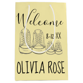 VÄLKOMNA Gulten för nyanlända Baby-skor