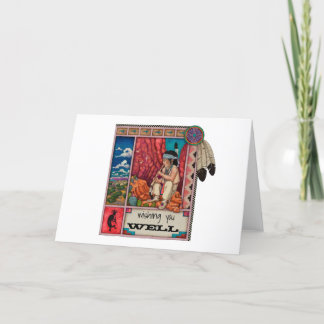 Välkomna hälsningskort kort