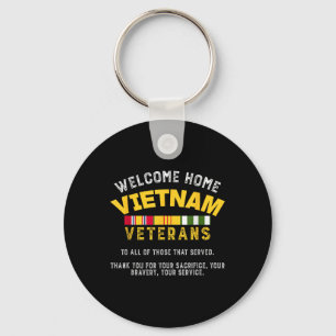 Välkomna hem Vietnam Veterans - Gamle Man Vietnam Nyckelring