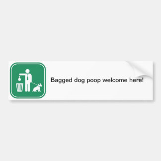 Välkomna i hund bildekal