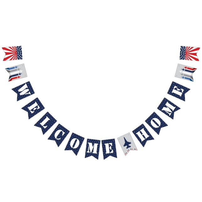 Välkomna Jet-banderollen för militära stridsstyrko Vimplar (Alla)