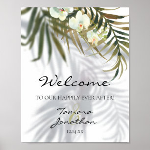 Välkomna lyckligtvis efter Handflatan Orchids Shad Poster