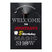 Välkomna Magic Show Birthday