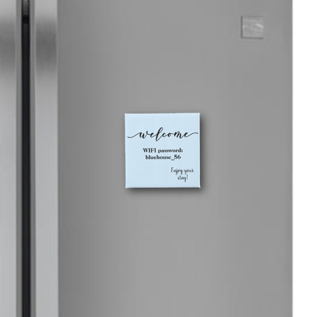 Välkomna Magnet Vacation Rental-WiFi-lösenord (Skapare uppladdad)