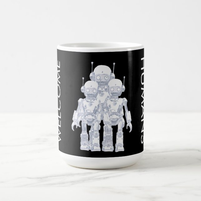 VÄLKOMNA MÄNNISKOR KAFFEMUGG (Center)