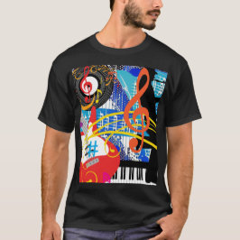 Välkomna musik t shirt