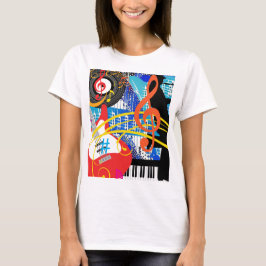 Välkomna musik t shirt
