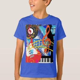 Välkomna musik t shirt