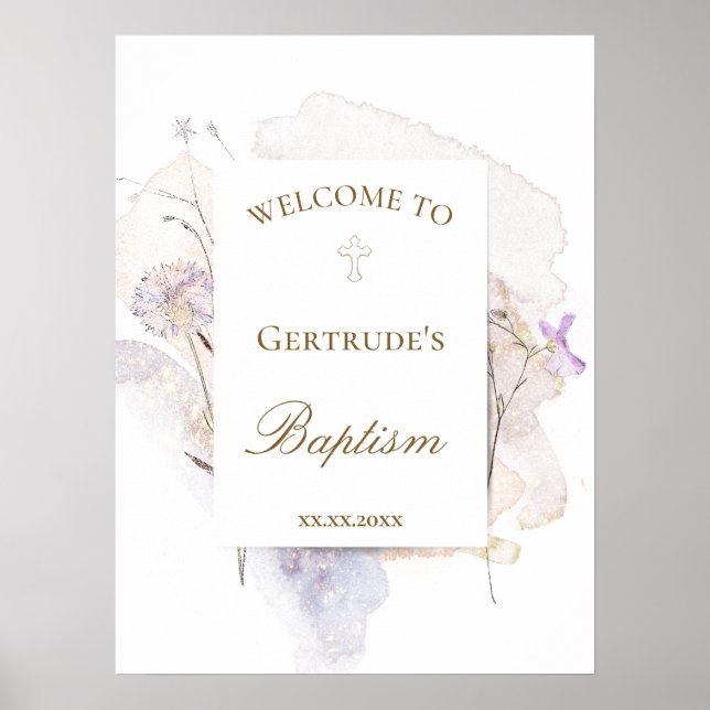 välkomna Poster (Framsidan)