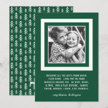 Välkomna presenter | 5x7 Grön | Foto