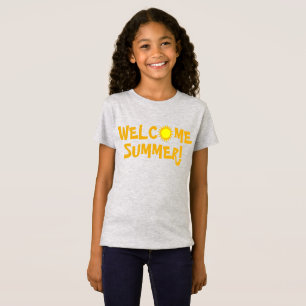 Välkomna sommaren! Gult Sol Sunny Day Sunshine Tee