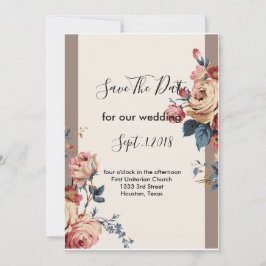 Välkomna spara datumet inbjudningar