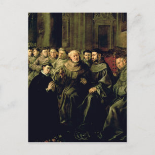 Välkomna St. Bonaventure in i Franciscan Vykort
