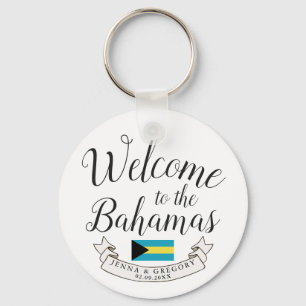 Välkomna till anpassningsbar för Bahamas Nyckelring