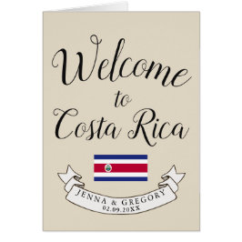 Välkomna till anpassningsbar för Costa Rica | Hälsningskort