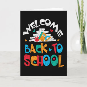 Välkomna till Back to school första skoldagen i St Kort