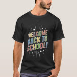Välkomna till Back to school Lärare Första skoldag T Shirt<br><div class="desc">Välkomna till Back to school Lärare Första skoldagen</div>