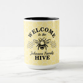 Välkomna till Bee Hive-kaffet Mugg