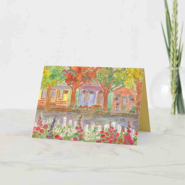 Välkomna till boendebostäderna Picket-stängslet Kort (Framsida)