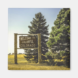 Välkomna till Colorful Colorado Magnet