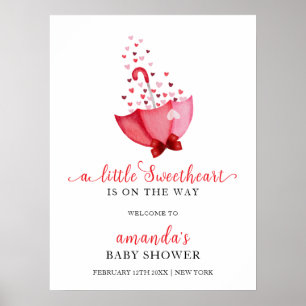 Välkomna till Cute Swehoney Umbrella Bow Baby Show Poster
