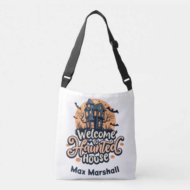 Välkomna till det hemsökta huset - Baty åt er Axelväska (Framsida)