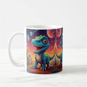 Välkomna till Dino Delights magiska värld Kaffemugg
